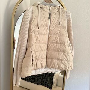 Brunello Cucinelli Puffer Vest with Hoodie
